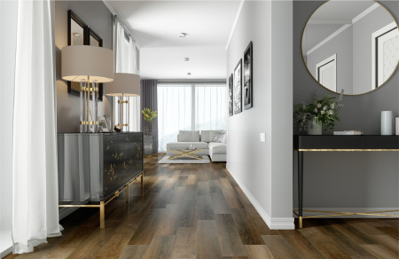 Кварцевый ламинат Fargo Комфорт Дуб Прага 61W921